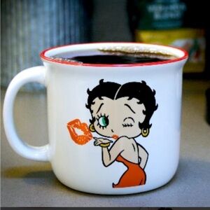 Betty Boop Ceramic Camper Mug